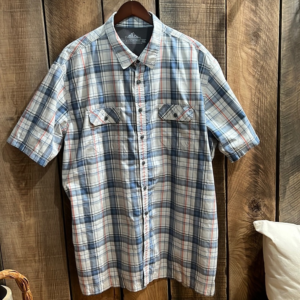 Croft & Barrow XXL Quick Dry short sleeve button up